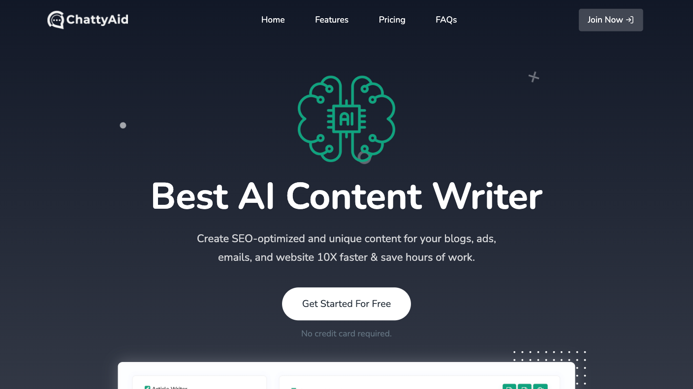 ChattyAid - AI Content Writer - Appndo
