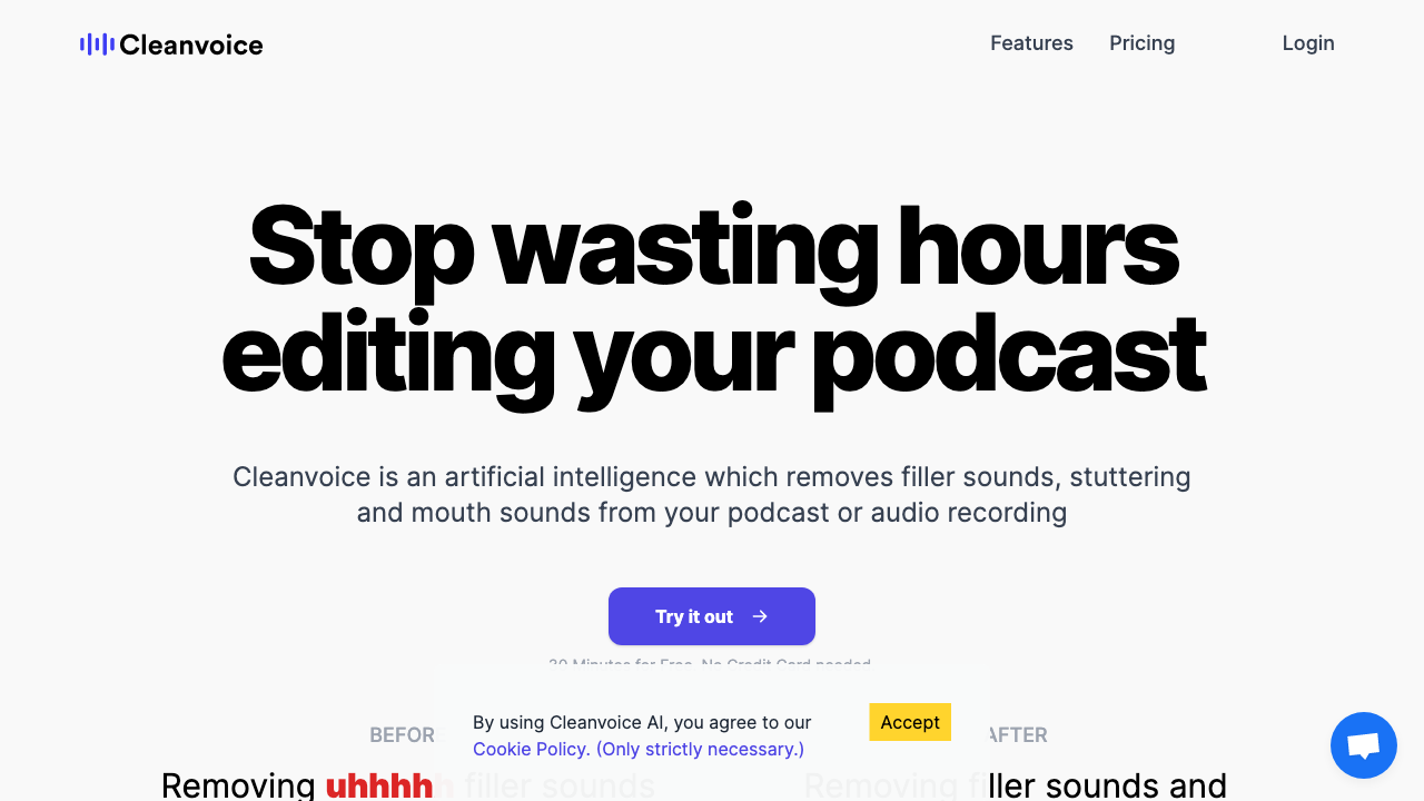 Cleanvoice - Remove Filler Sounds and Stuttering from Audio Recording - Appndo