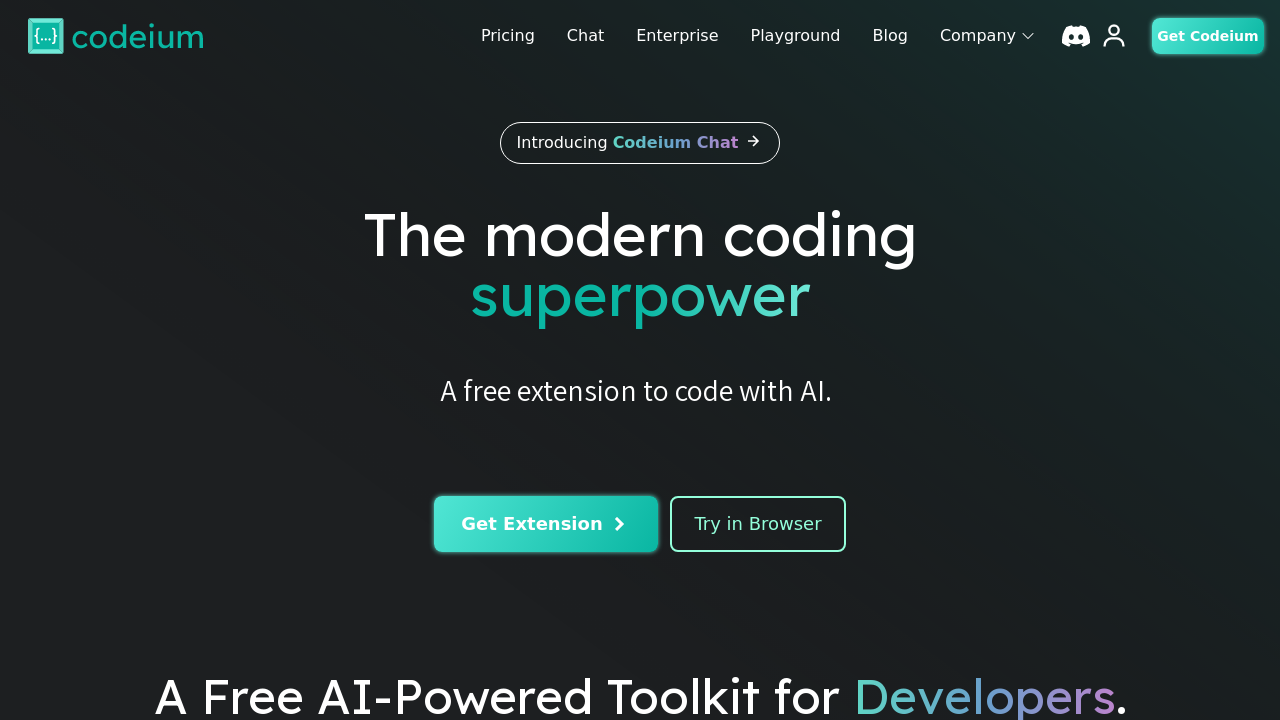 Codeium - Code Faster with AI Toolkit Integration - Appndo