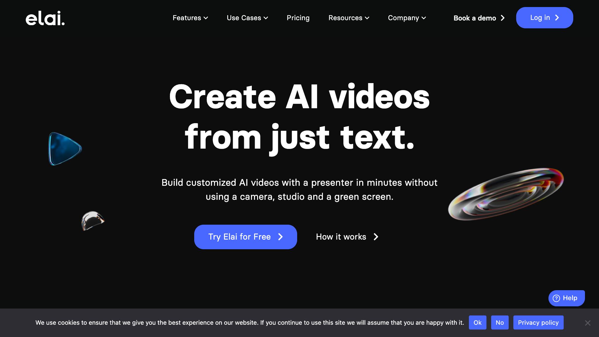 Elai - Create AI videos from just text - Appndo