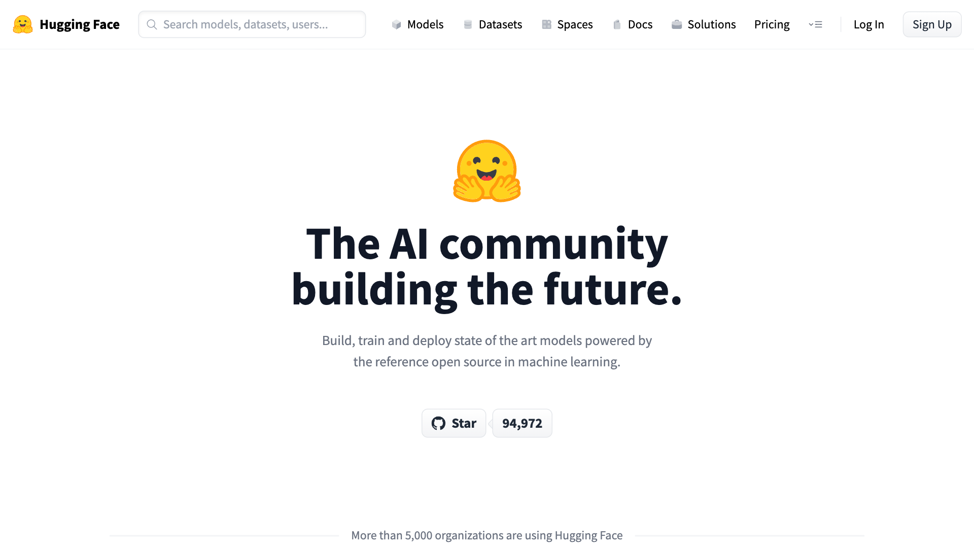 Hugging Face - AI Community Building the Future - Appndo