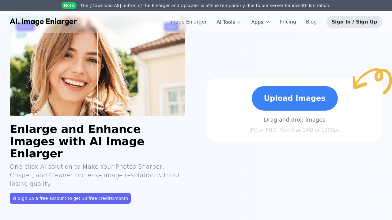 ImgLarger - Enlarge and Enhance Images with AI - Appndo