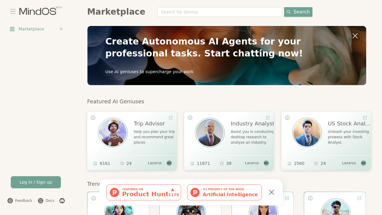 MindOS - Create Autonomous AI Agents for Your Professional Tasks - Appndo