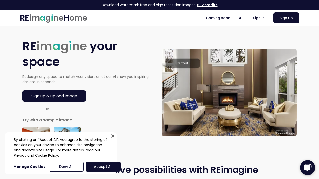 REimagine Home - AI-Powered Home Design Tool - Appndo