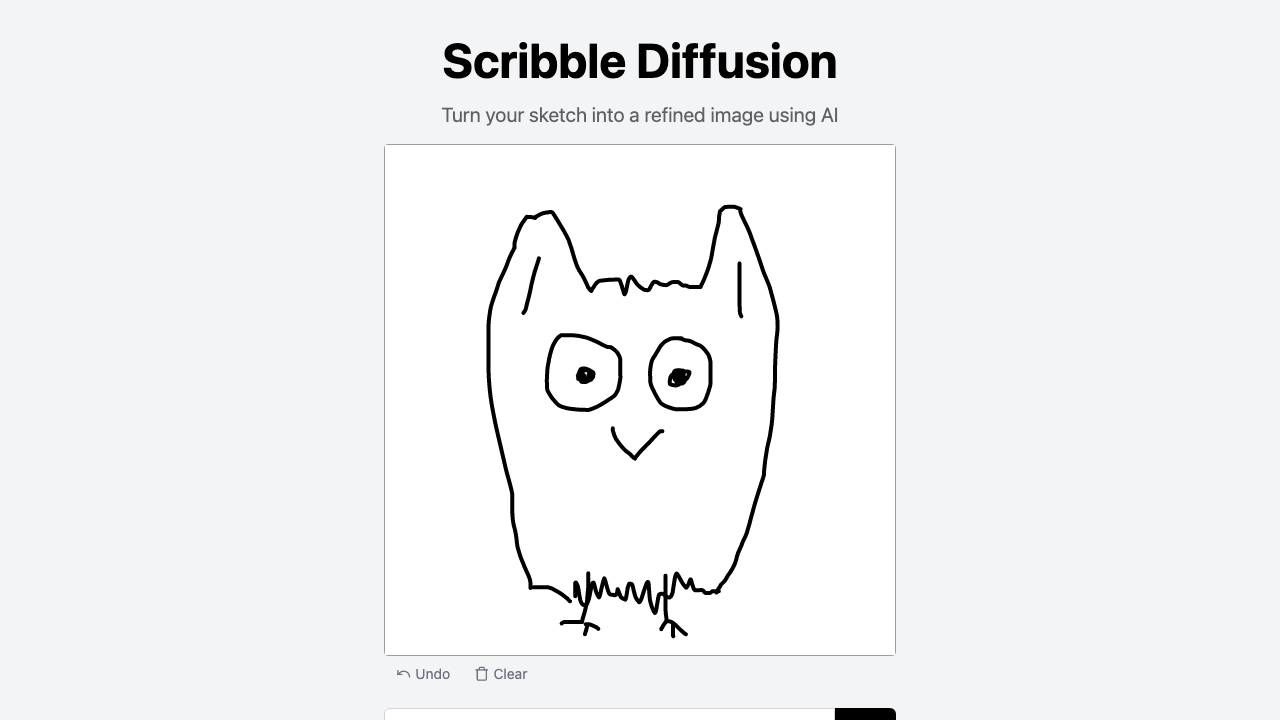 Scribble Diffusion - Appndo