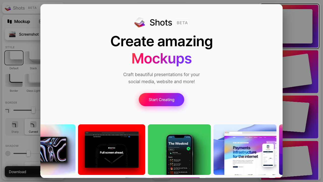 Shots - Create Amazing Mockups - Appndo