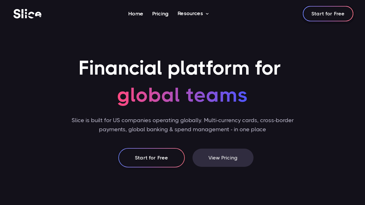 Slice - Financial Platform for Global Teams - Appndo