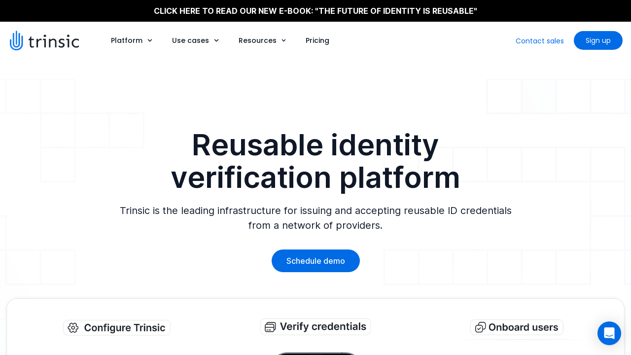 Trinsic - Reusable identity verification platform - Appndo