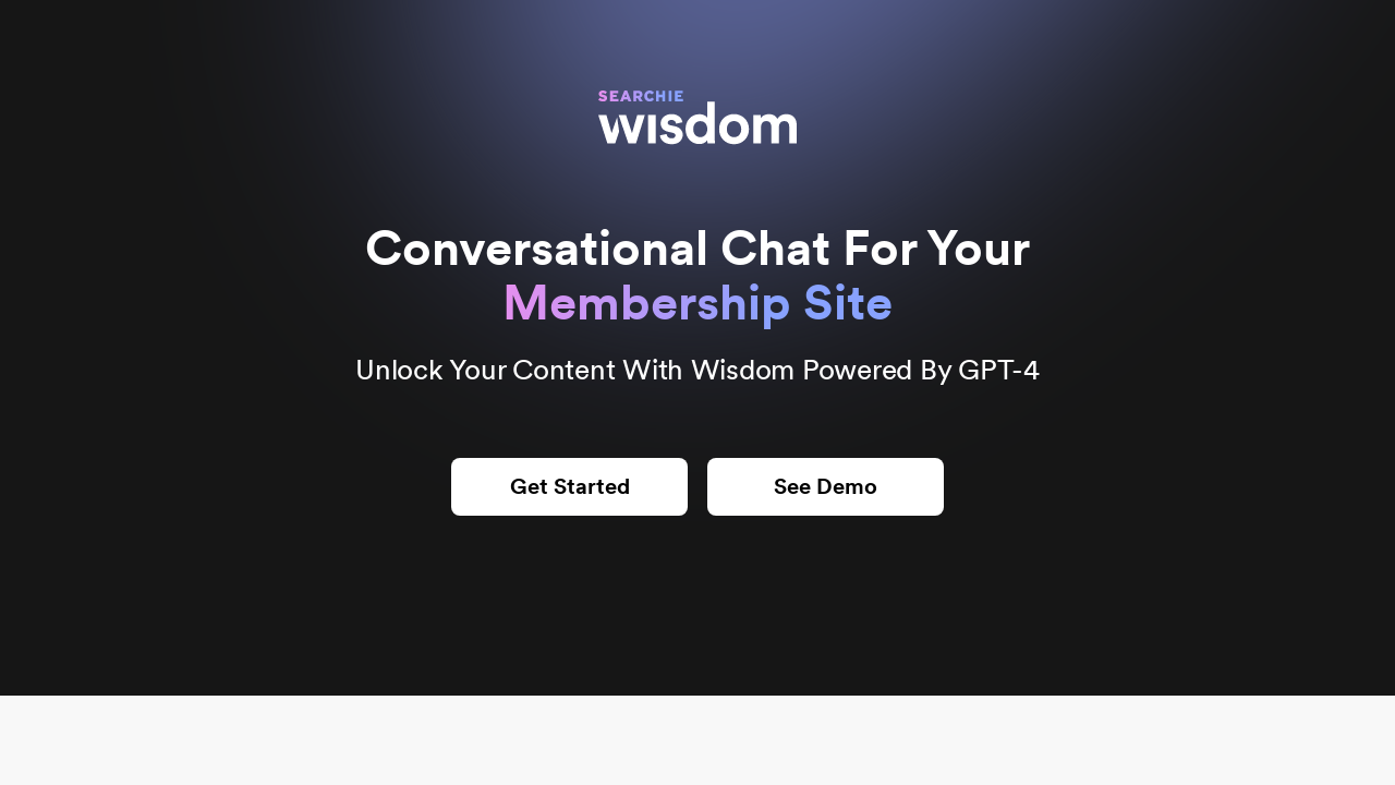 WisdomAI - Train Conversational Chat with Your Content - Appndo